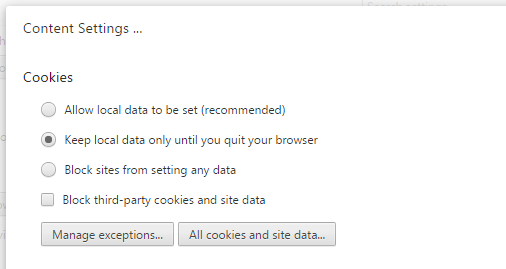 automatically delete browsing data chrome
