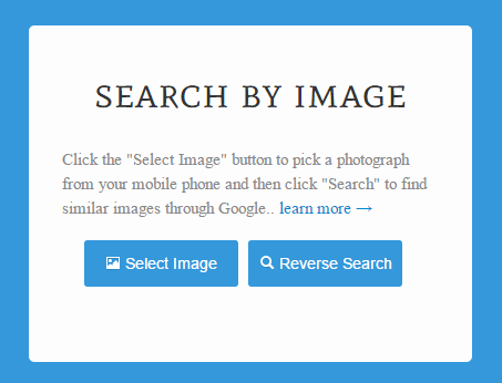 search by image google
