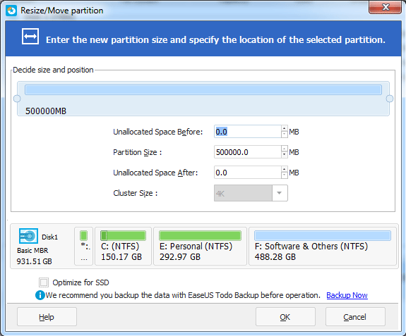 partition hard drive without formating