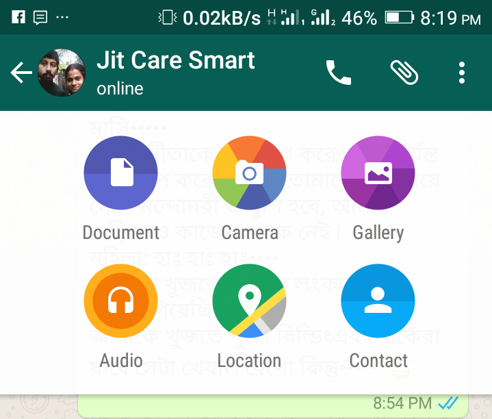 send pdf with WhatsApp officially