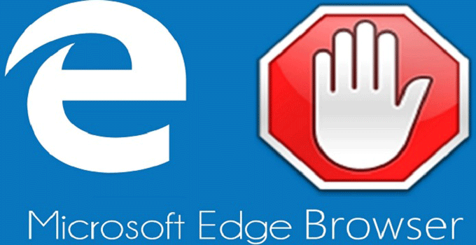 block advertisements in Edge browser