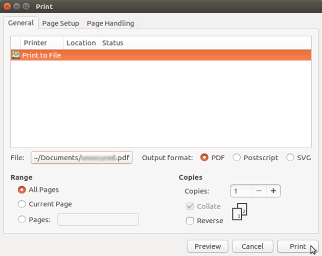 use Evince to secure any PDF in Linux