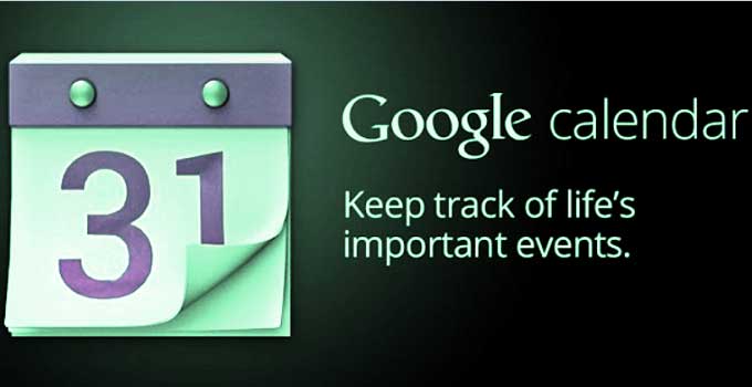 share Google calendar events