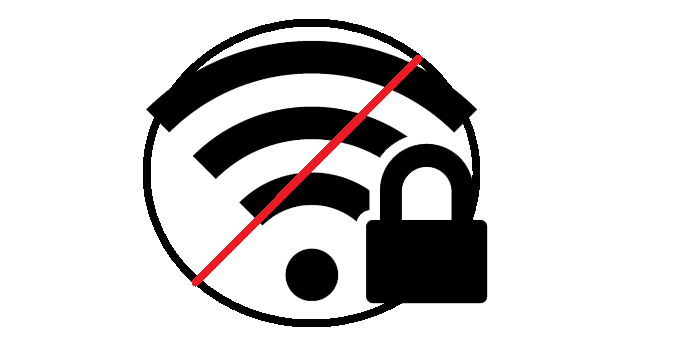 secure wi-fi network but no internet